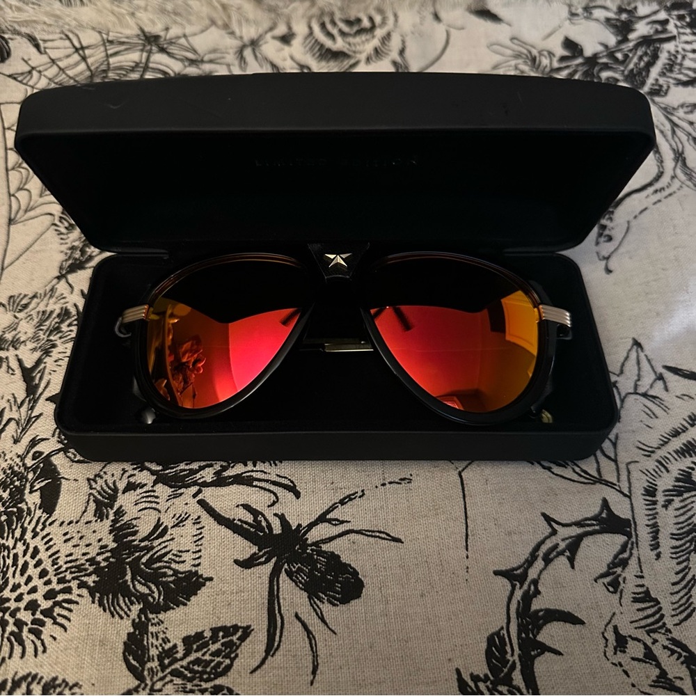 Elton John Eyewear Aviator Sunglasses